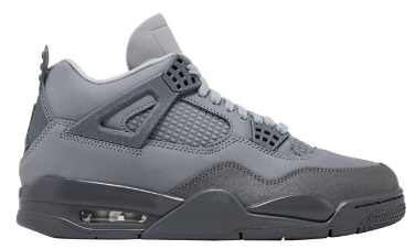 Air Jordan 4 Retro grey n black